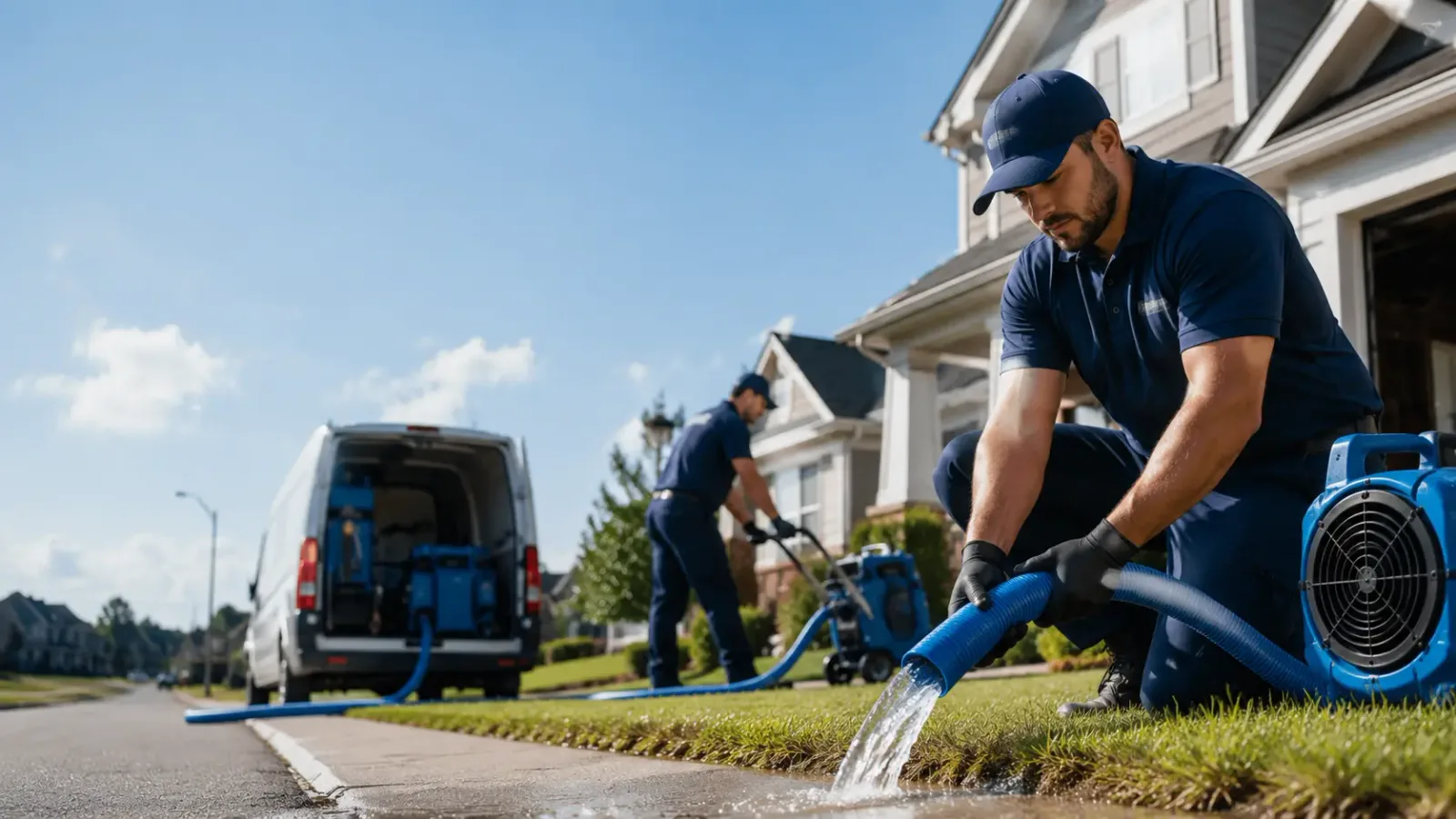 Flood Damage Restoration in Crown City, OH